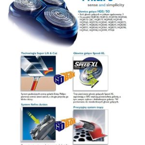 סכינים למכונת גילוח פיליפס hq9/50 philips – תמונה 8