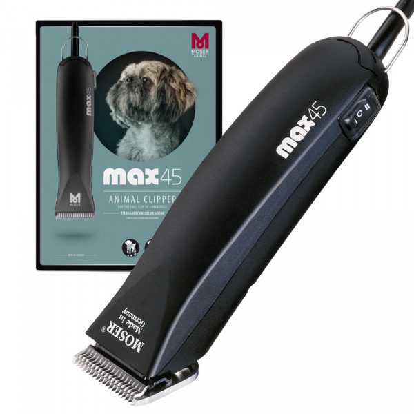 MOSER MAX50 1250-0061 תספורת מומלצת לכלב מוזר מקס moser max 50